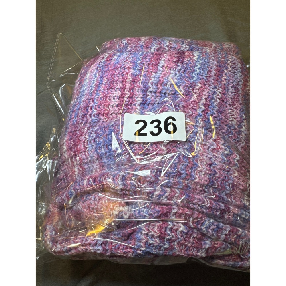 Terra & Sky Mens Purple Space Dye Knit Crewneck Sweater 0X 14W TS14100095141SDL‎ - Picture 12 of 12